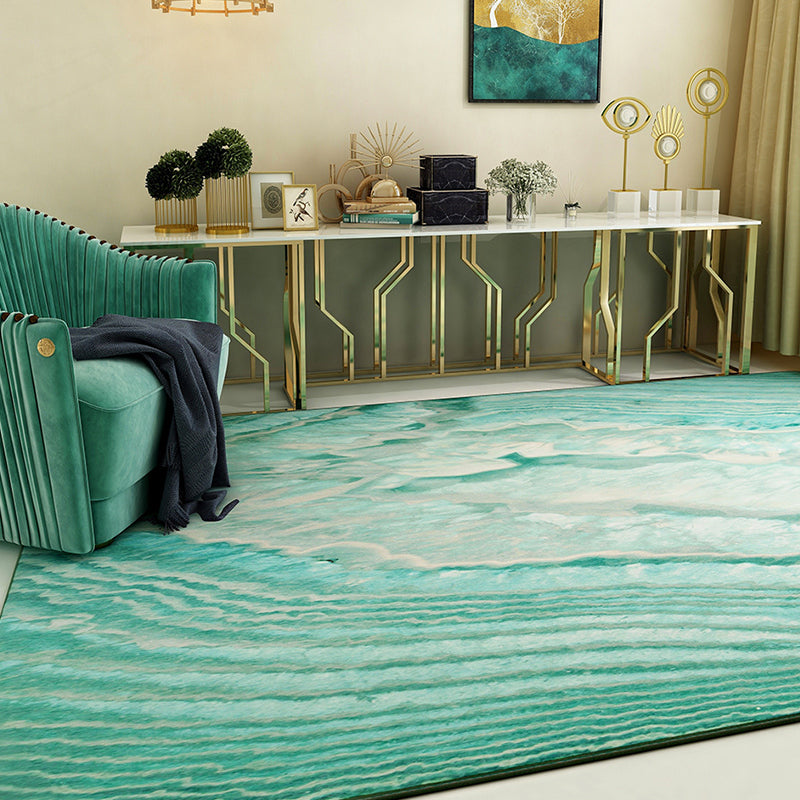 Stijlvolle multicolor Nordic Trug Synthetics Geometrische waterverf tapijt Niet-slip Stain Resistant Machine Wasbaar Tapsel voor salon