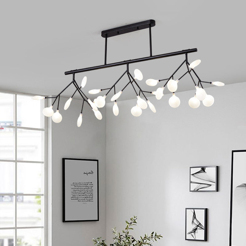 Pendard minimaliste Pendard Pendant Light Acrylique Lampe de suspension du restaurant