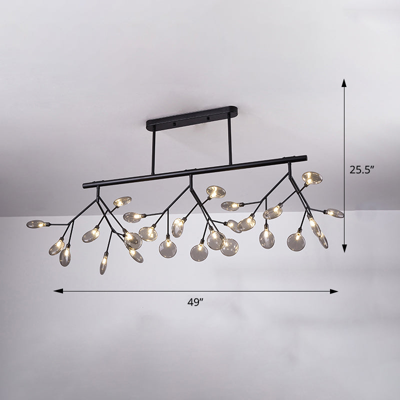 Pendard minimaliste Pendard Pendant Light Acrylique Lampe de suspension du restaurant