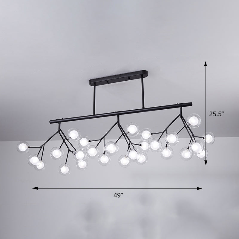 Pendard minimaliste Pendard Pendant Light Acrylique Lampe de suspension du restaurant