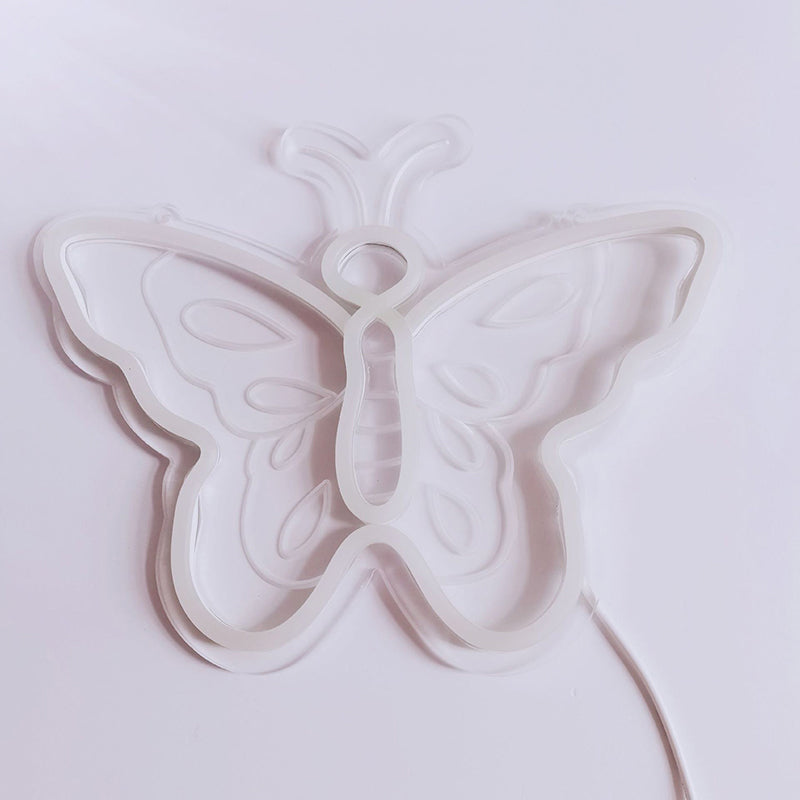 Cartoon Shape Plastic Festive Lighting Decorative White LED Wall Night Light for Bedroom