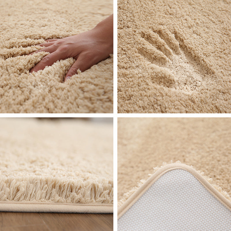 Lässige Schlafzimmer Teppich mehrfarbig farbiger Gebiet Teppich Superfinerfaser Nicht rutschfestem Maschinenwaschable Innenenteppich