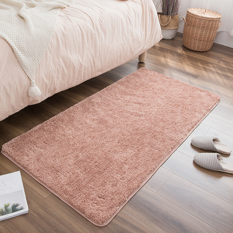 Lässige Schlafzimmer Teppich mehrfarbig farbiger Gebiet Teppich Superfinerfaser Nicht rutschfestem Maschinenwaschable Innenenteppich