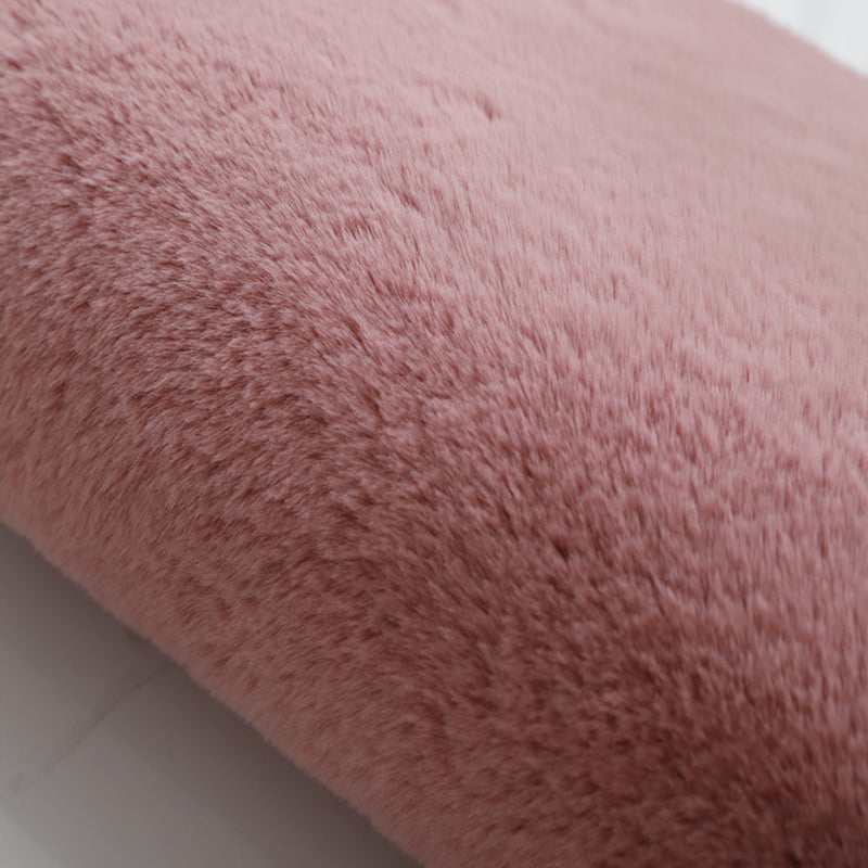 Multi-Color Calming Rug Polyster Solid Color Area Carpet Non-Slip Backing Easy Care Indoor Rug for Bedroom