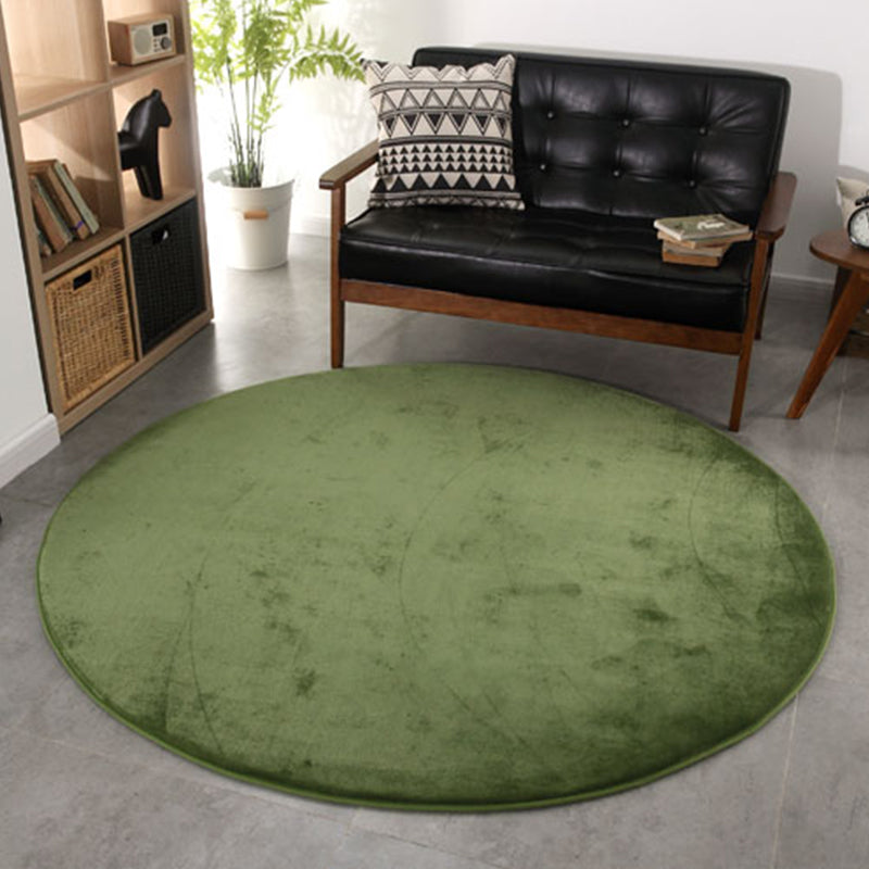 Casual Stripe Print Rug Multi Color Cotton Blend Indoor Rug Anti-Slip Backing Pet Friendly Carpet for Bedroom