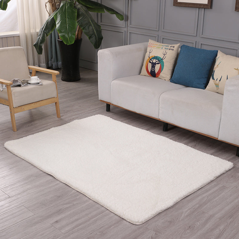 Tapis de couleur unie nordique multi-couleurs PVC tapis intérieur pour animaux de compagnie Animageux de la zone de support antidérapante pour le salon