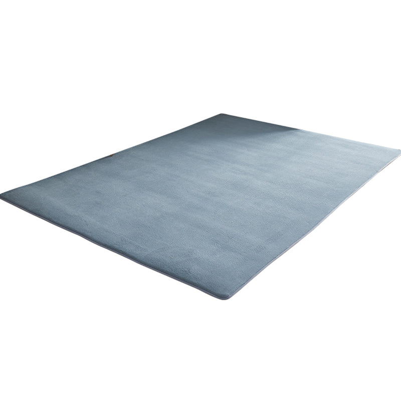 Multi Color Solid Color Rug Polypropylene Relaxing Indoor Rug Anti-Slip Backing Pet Friendly Area Carpet for Room