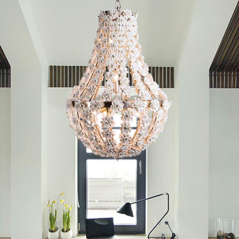 LAMPE DE CHANDELER LAMIQUE LASER METAL NORDIQUE 9 TEMPS 16 "/19.5" LIVRAGE PENDANT SILLE / GOL