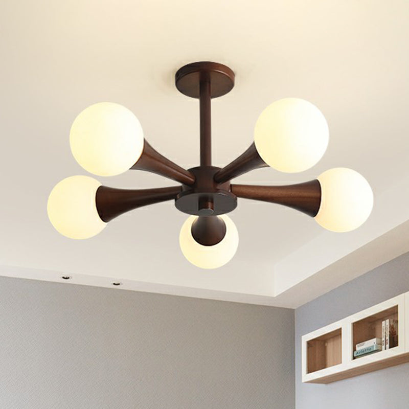 Sfalta a sospensione Simplicità Simplicità Opal Glass Dining Sala Sospense Lampada sospensione