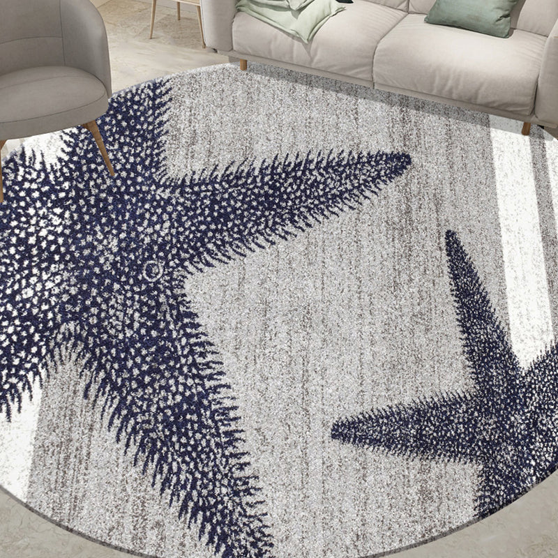 Modern Parlor Rug Multi Colored Geometric Pattern Area Rug Polypropylene Easy Care Pet Friendly Carpet