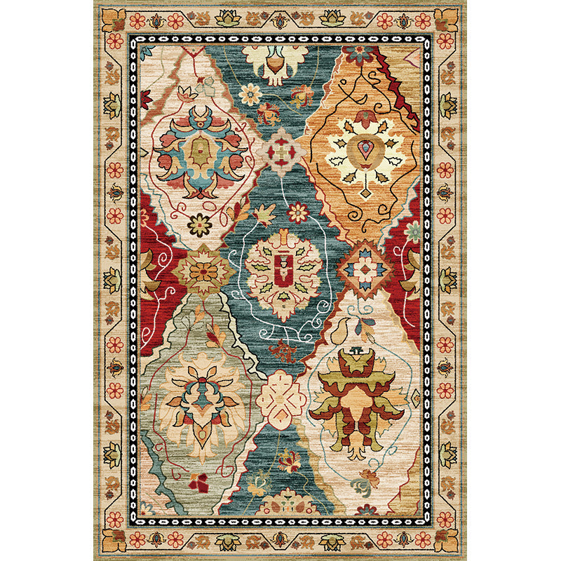 Tappeto per soggiorno multiplo stampato a fiori multipla venage polyster easy care moquette per animali domestici
