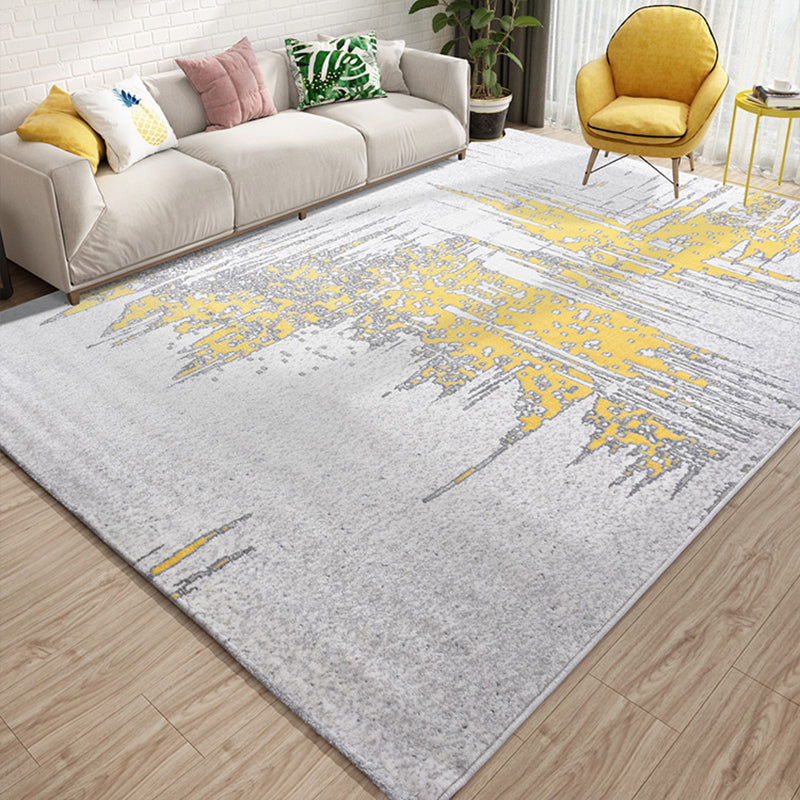 Comfort Living Room Rug Multi Colored Stripe Pattern Indoor Rug Polypropylene Pet Friendly Easy Care Area Carpet