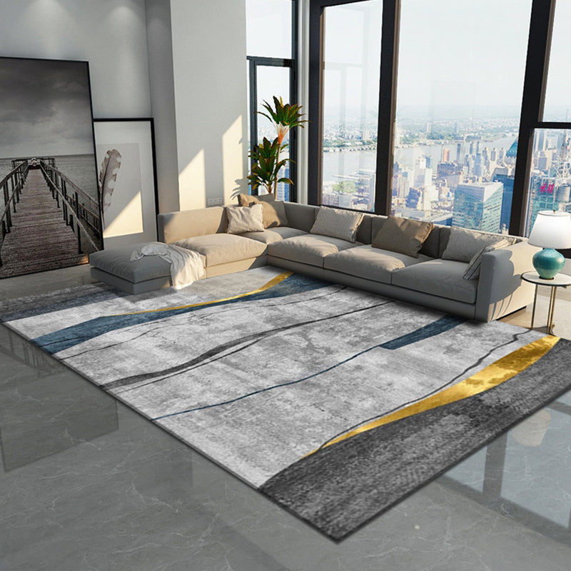 Nieuwheid woonkamer vloerkleed multi-gekleurde geometrische binnen tapijten polypropyleen niet-slip achteruitgang voor huisdiervriendelijk tapijt