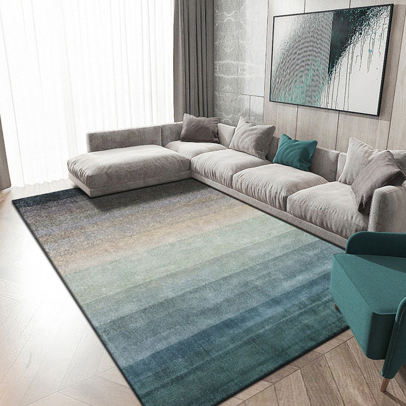 Novelty Living Room Rug Multi Colored Geometric Indoor Rug Polypropylene Non-Slip Backing Pet Friendly Carpet