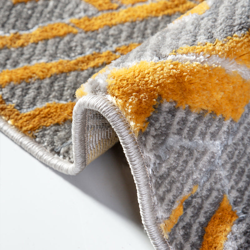 Multi-Farben Geo gedruckter Teppich Polyster Skandinavischer Bereich Teppich nicht rutschfest