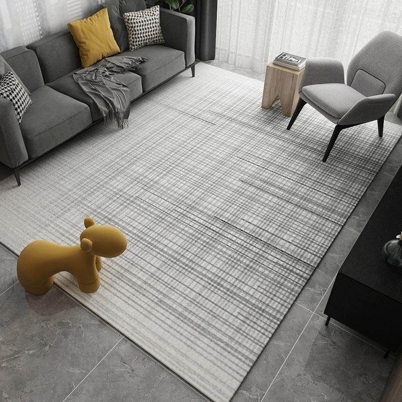 Nordic Living Room Rug Multi Colored Geometric Pattern Indoor Rug Synthetics Easy Care Pet Friendly Area Carpet