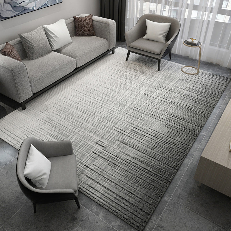 Nordic Living Room Rug Multi Colored Geometric Pattern Indoor Rug Synthetics Easy Care Pet Friendly Area Carpet