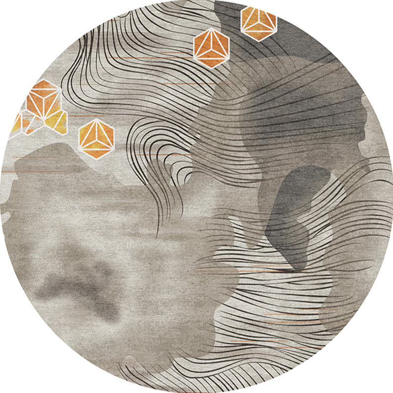 Modern Decoratie Tapijt Multi-gekleurd abstract Patter Pattered Area Tapijt Non-slip Backing Pet Friendly Rug