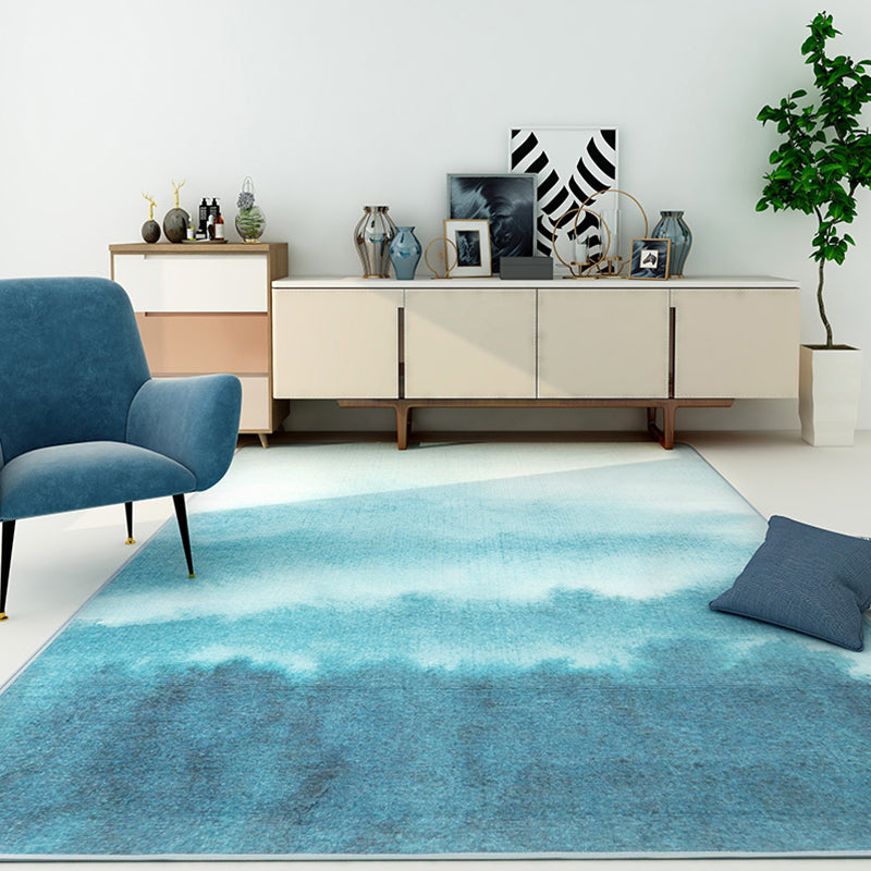 Modern Decoration Rug Multi Colored Abstract Patterned Area Carpet Polyster Non-Slip Backing Pet Friendly Rug