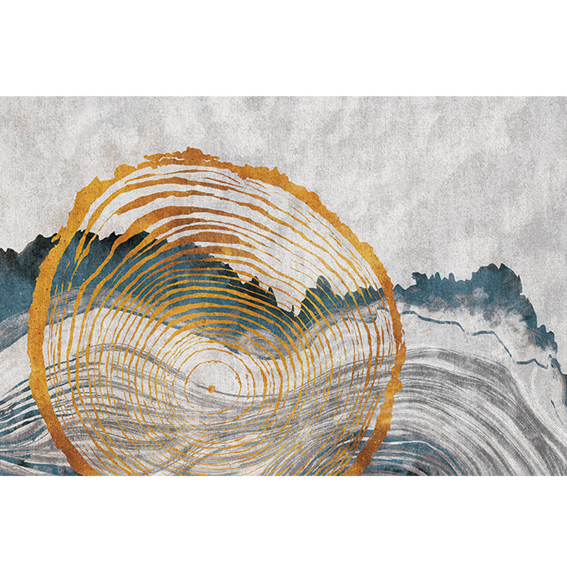 Alfombra de decoración moderna Synthetics de alfombra de alfombra de interior con estampado múltiple.