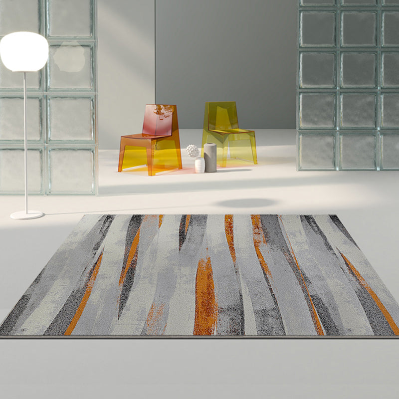 Multi-Colored Decoration Rug Novelty Geometric Printed Area Carpet Polyster Non-Slip Backing Indoor Rug