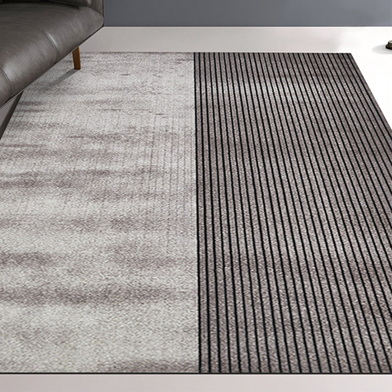 Casual Living Room Rug Multi Colored Geometric Printed Indoor Rug Polyster Pet Friendly Easy Care Area Carpet