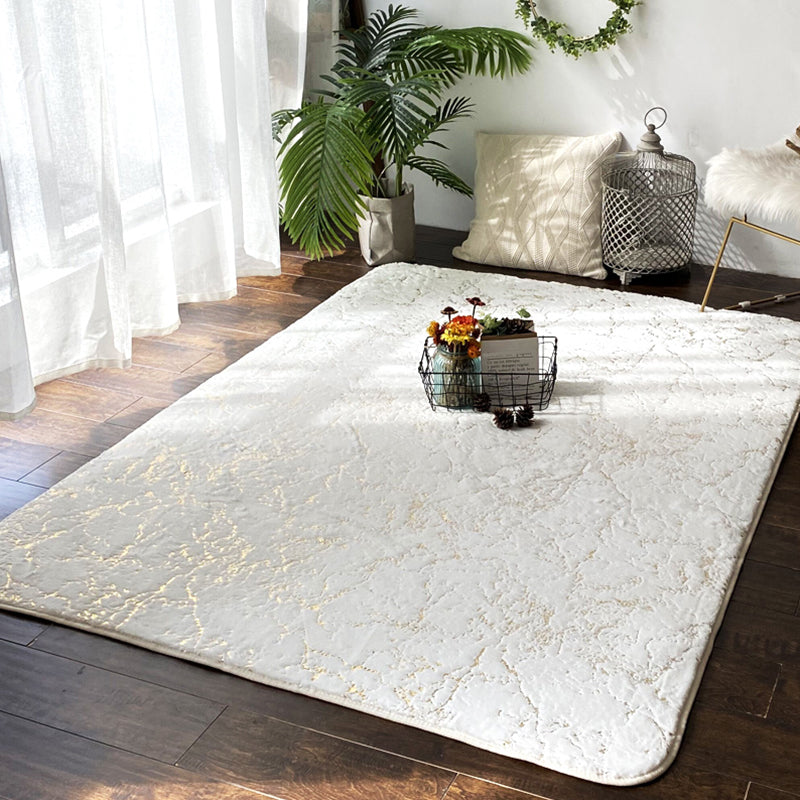 Relaxing Abstract Printed Rug Multi Colored Polypropylene Indoor Rug Anti-Slip Backing Pet Friendly Carpet for Bedroom