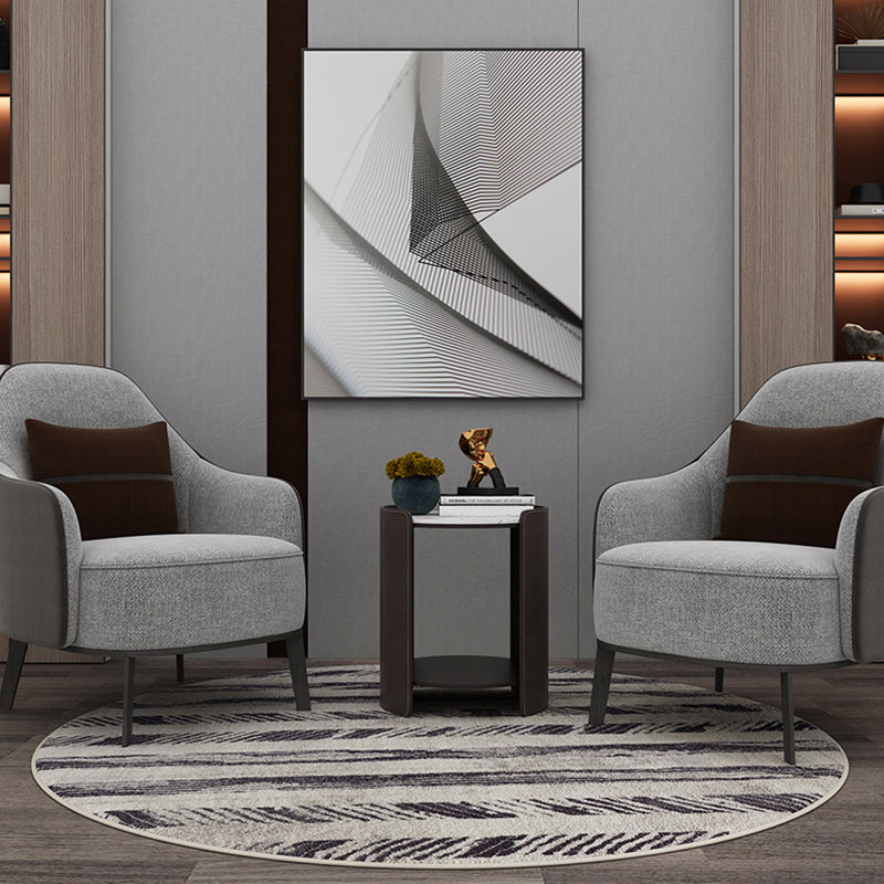 Minimalist Abstract Printed Rug Multi Colored Polyster Indoor Rug Easy Care Stain-Resistant Carpet for Decoration