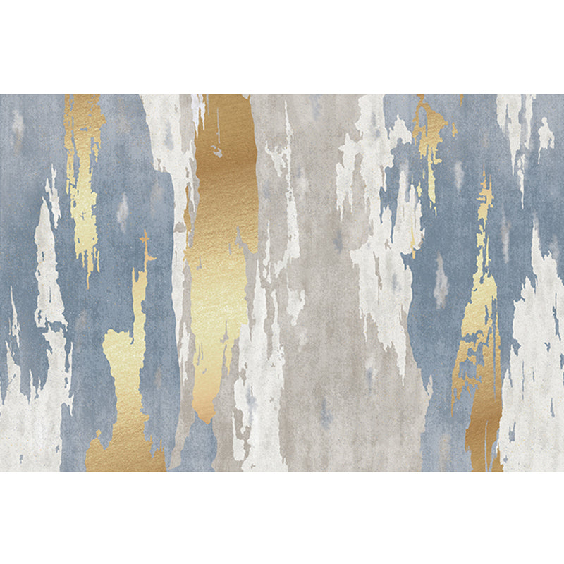 Unique Decoration Rug Multi Color Abstract Pattern Indoor Rug Cotton Blend Easy Care Pet Friendly Carpet