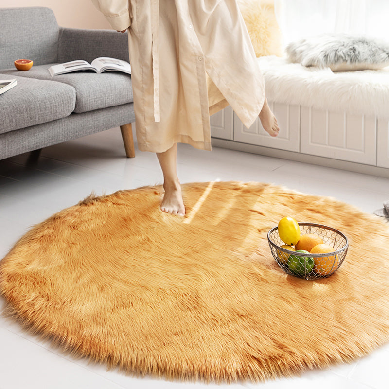 Entspannende Feste Farbe Teppich Mehrfachfarbener Polyster -Innenteppich Haustierfreundlich Easy Care Waschküche für Schlafzimmer