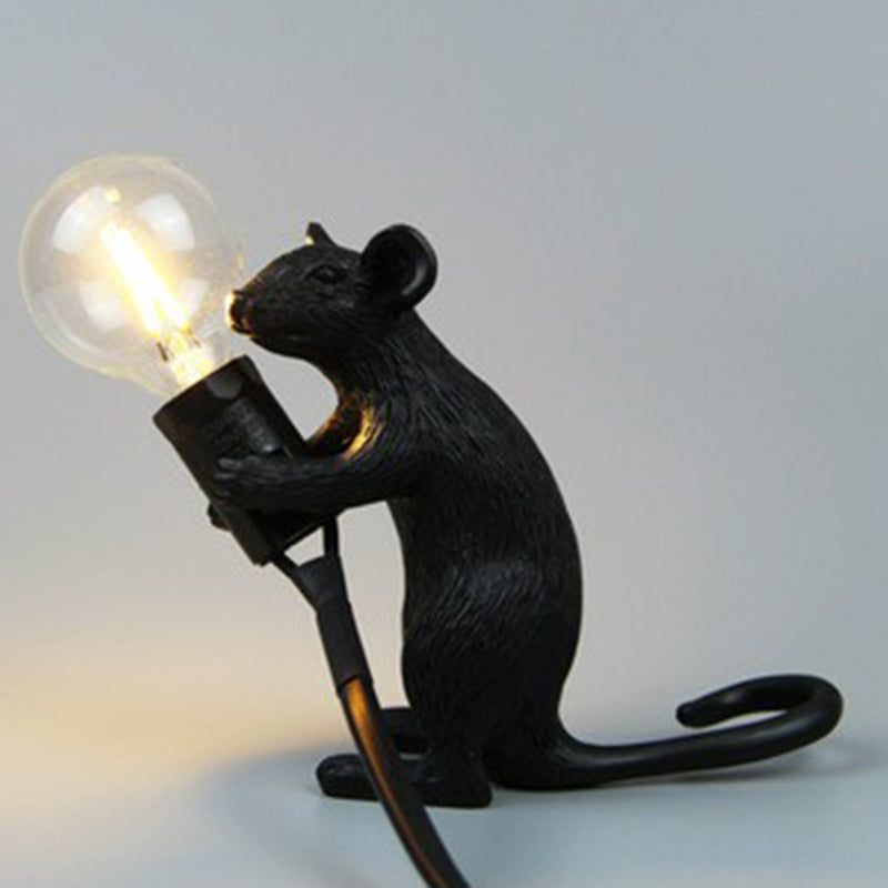 Lampada da letto per lampadina per lampadina per lampadina nuda decorativa con base per mouse