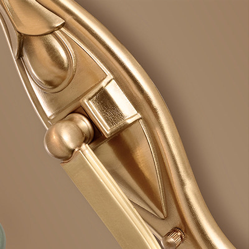 Tela Brasa de pared de pared de la pared cónica 1 Luz de la luz de montaje de pared vintage para sala de estar