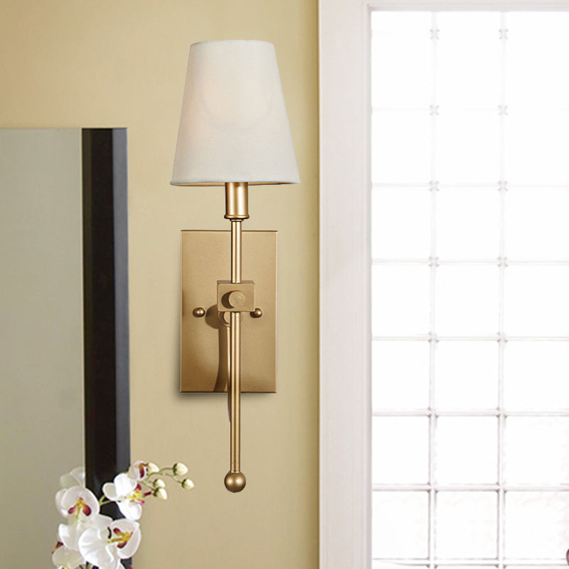 CONICAL CONICAL MORD LEIL SEUX TEMPLE BLANC BLANC Shade Murce Murce en or pour la chambre