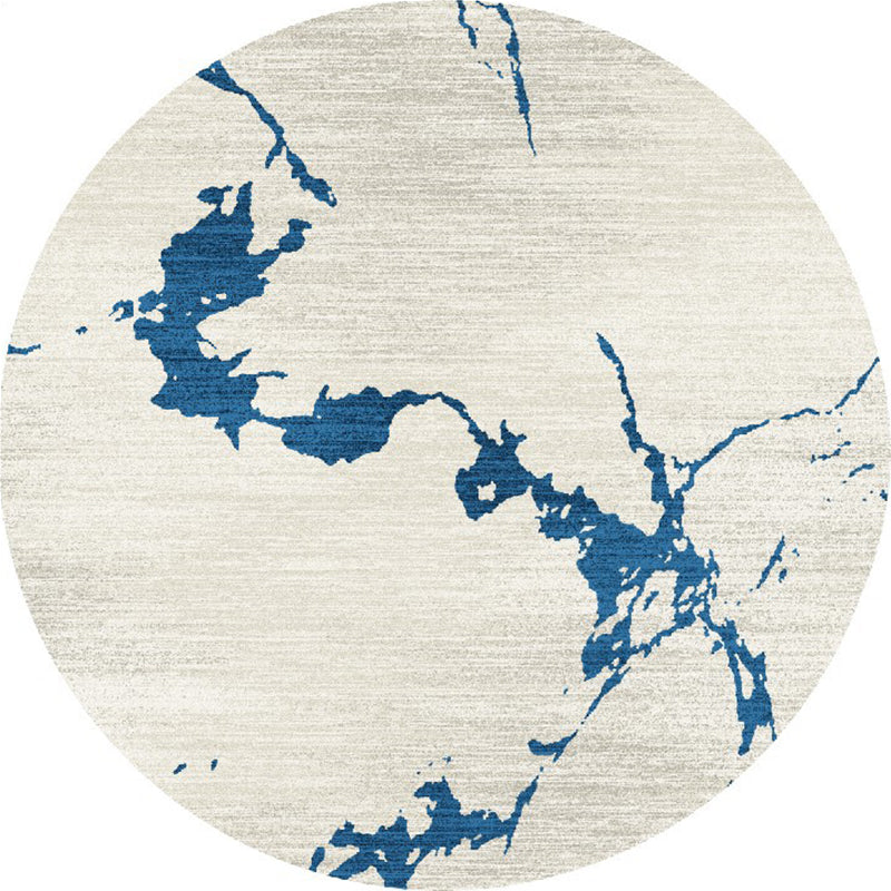 Minimalistischer moderner Teppich Multicolor-Aquarell-Print Teppich Haustierfreundlicher Maschinenwaschableie-Rutschteppich für Wohnzimmer