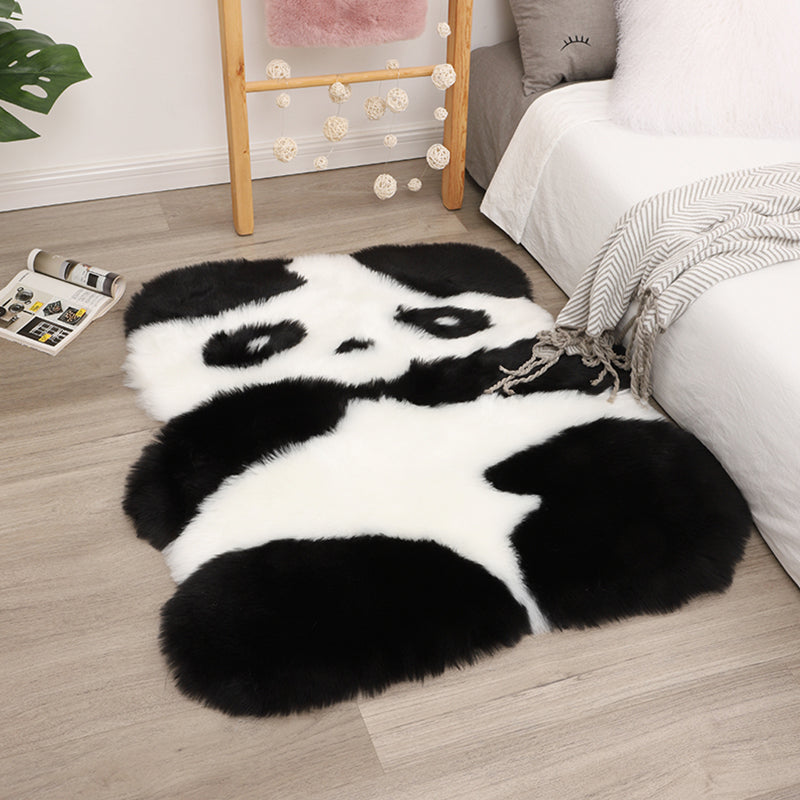 Alfombra de estampado de animales calmante mezcla de algodón múltiple alfombra interior alfombra lavable de máquina de respaldo sin deslizamiento para decoración