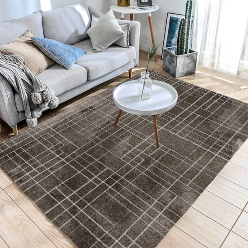 Tapis Southwestern Geo Pattern tapis multicolore Polyster Area Tapis de zone de lavage adapté aux animaux de compagnie Easy Care Papette pour la chambre