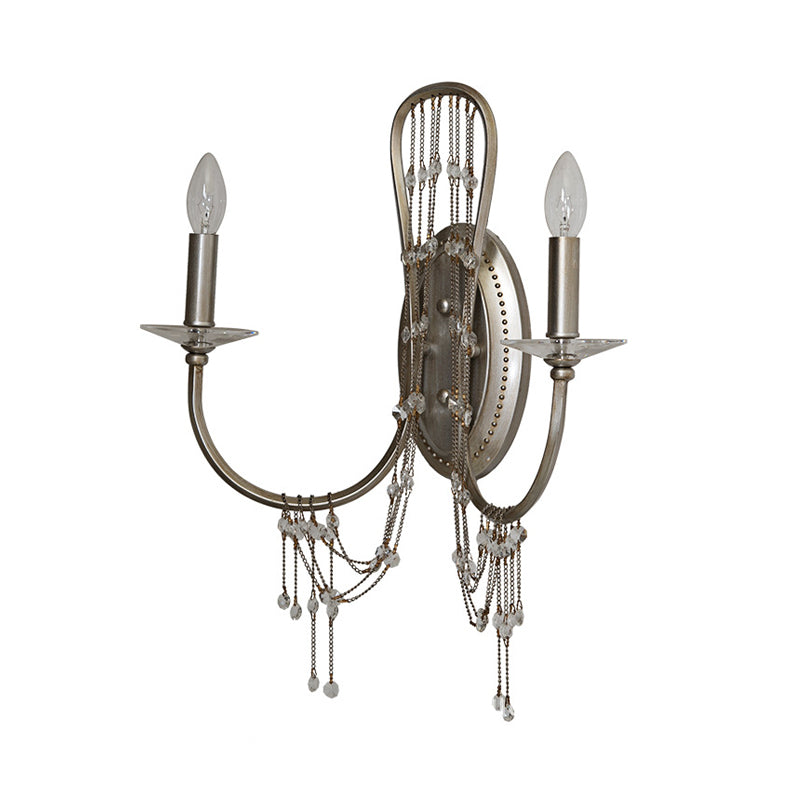 Éclairage mural à chambre à coucher ouverte