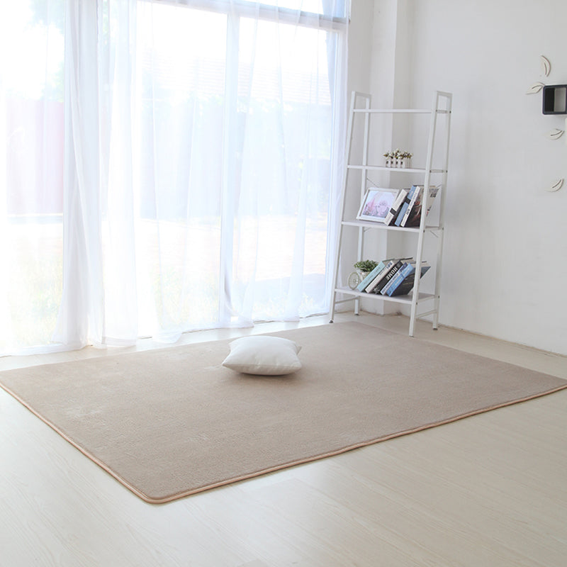 Noordse massief kleuren Tapijt multi-gekleurde katoenen blend indoor tapijt niet-slip achtersteuning huisdiervriendelijke gemakkelijke verzorgingstapijt voor kamer