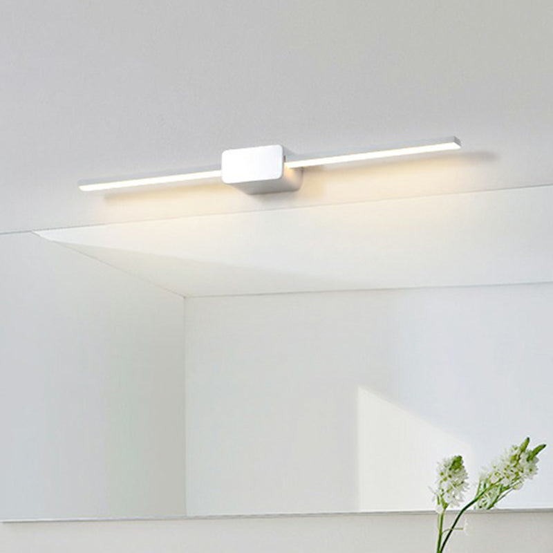 Lampada da parete per vanità da bagno a forma di palo Acrilico LED minimalista a parete montata