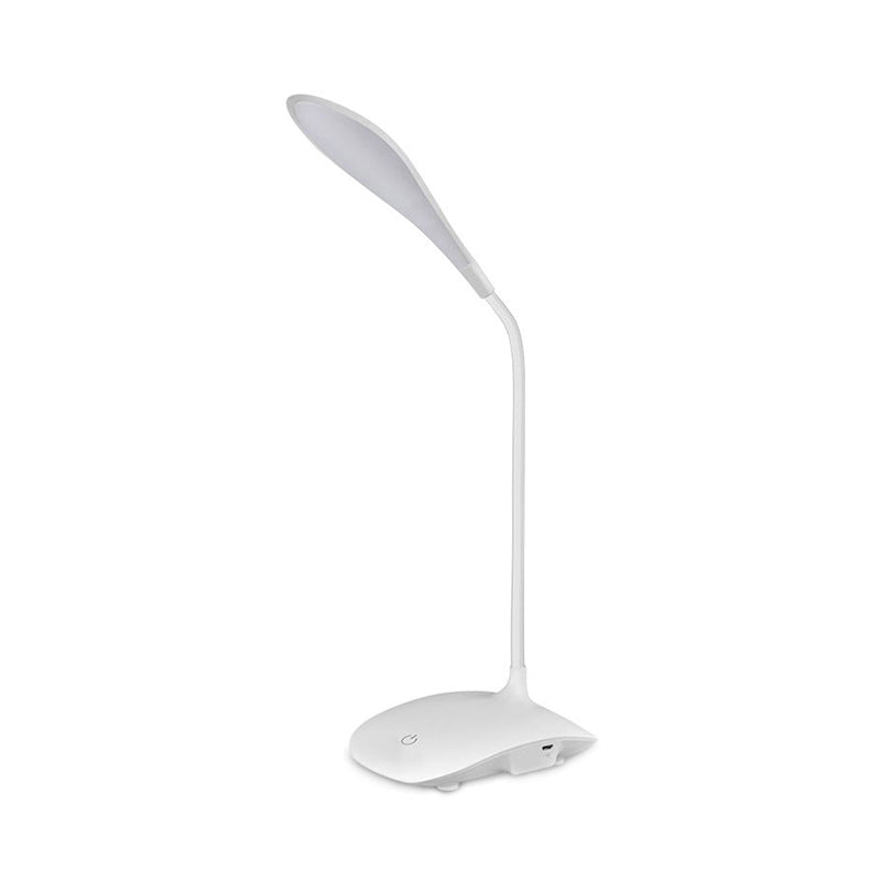 LED dritte Gear Schreibtisch Lampe Einfache Touch empfindlicher Kunststofftischlampe für das Studium des Bettes