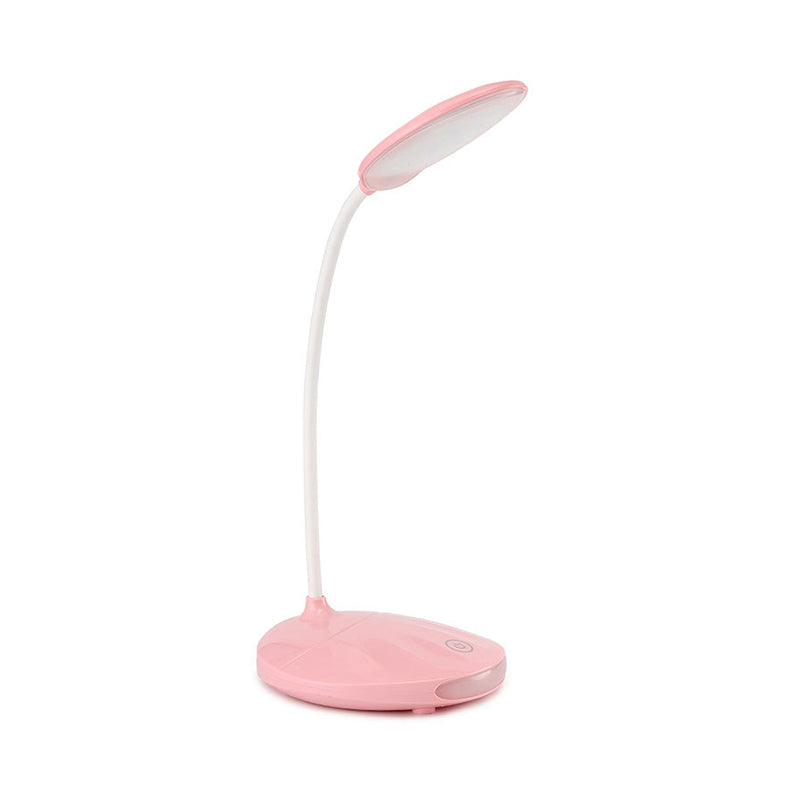 Lampada da scrivania pieghevole a led rosa/bianca MODERNO MODERNI MODERNO CHARMAGGIO USB LUCE DELLA TABELLA PER LETTURA