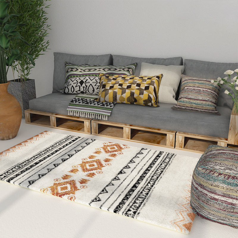 Multi-colour comfort Tapicaal Polypropyleen Geometrisch patroongebied Tapijt Niet-slip achterste backing Stain-resistente binnenvleinikant voor decor