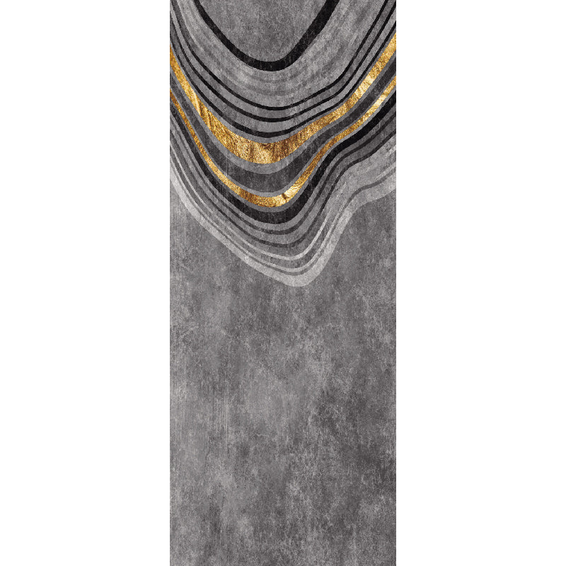 Contemporary Bedroom Rug Multi-Color Geometric Area Carpet Non-Slip Backing Pet Friendly Area Rug