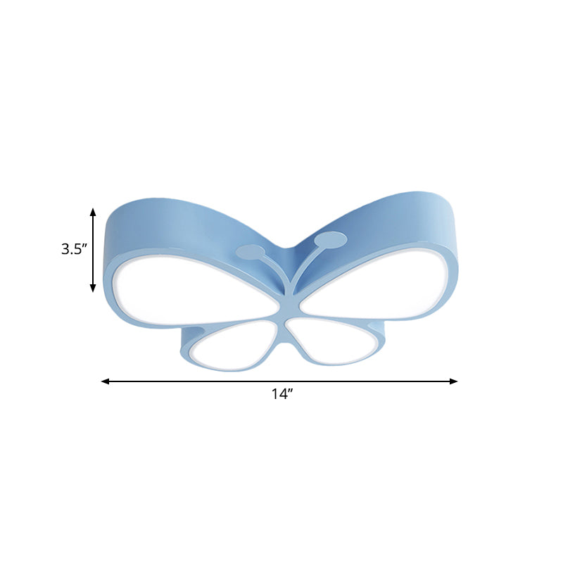 Plafoniera da incasso a LED a farfalla Apparecchio da soffitto moderno in metallo a LED per aula