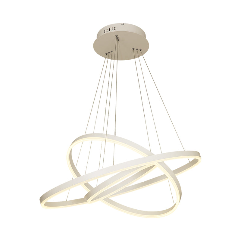 Lámpara de suspensión de comedor en rodajas acrílico accesorio de iluminación de lámparas LED modernas