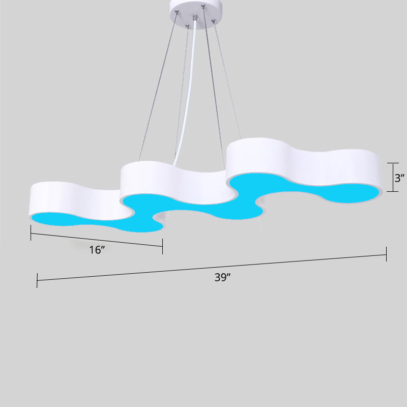 Luce lampada a soffitto a LED LED SEGNTRING NOVITÀ MODERNA LA LAMONO DELLA LAMONO