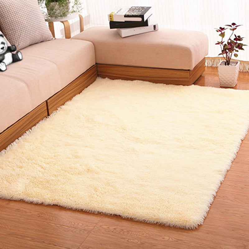 Formele vaste tapijt tapijt veelkleuren pluizige binnenvleed tapijten anti-slip achterste kleurbestendig gemakkelijke verzorgingsgebied tapijt voor woonkamer