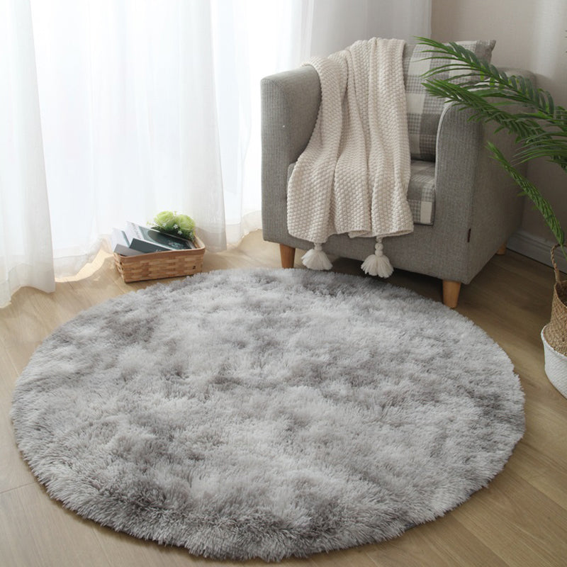 Kalmerende slaapkamer tapijt veelkleurige vaste kleur vaste kleur vaste kleur binnen vloerkleed polyster antislip achterste gemakkelijke verzorgingstapijt