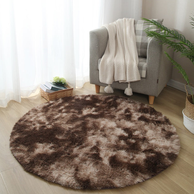 Kalmerende slaapkamer tapijt veelkleurige vaste kleur vaste kleur vaste kleur binnen vloerkleed polyster antislip achterste gemakkelijke verzorgingstapijt
