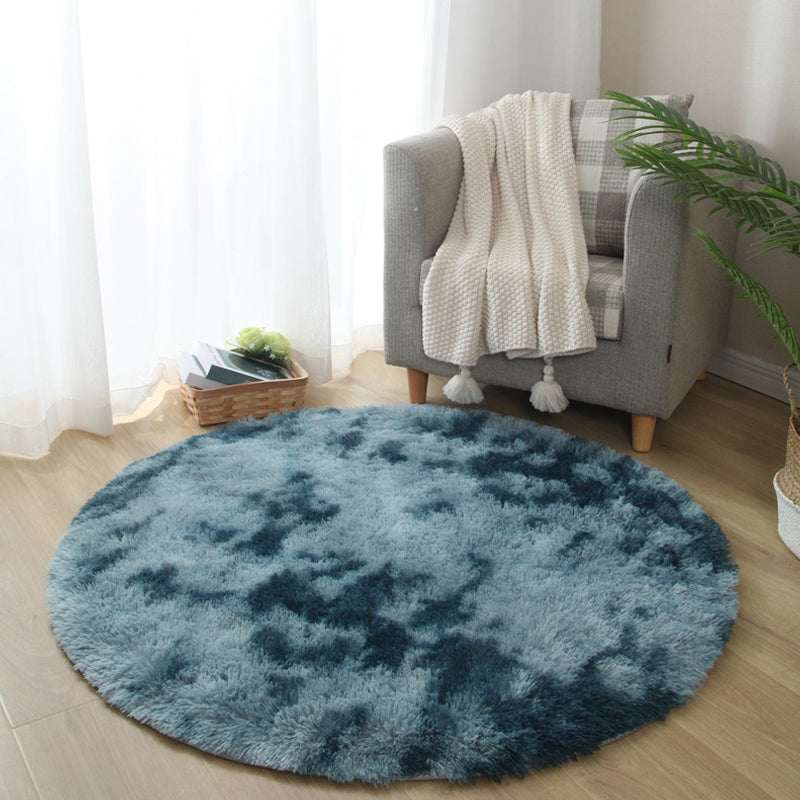 Kalmerende slaapkamer tapijt veelkleurige vaste kleur vaste kleur vaste kleur binnen vloerkleed polyster antislip achterste gemakkelijke verzorgingstapijt
